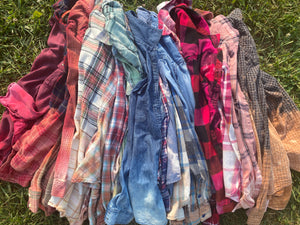 Wholesale Bleached Flannels (Minimum of 3 for discount)