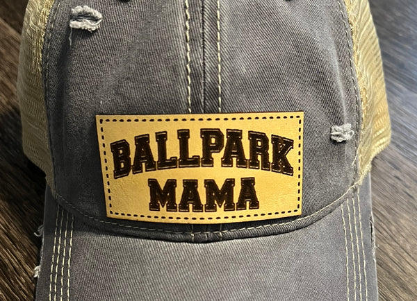 Ballpark Mama Leather Patch