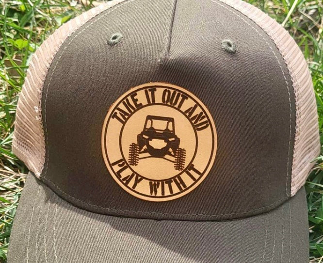 Take It Out And Play With It Leather Patch