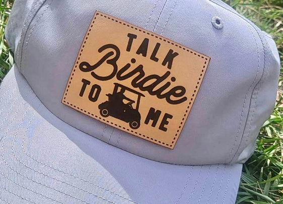 Talk Birdie To Me Leather Patch