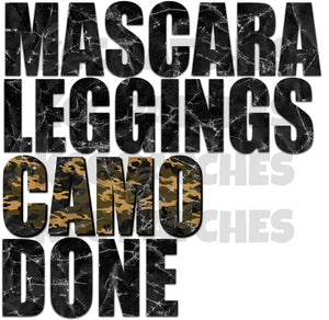 Mascara Leggings Camo Done