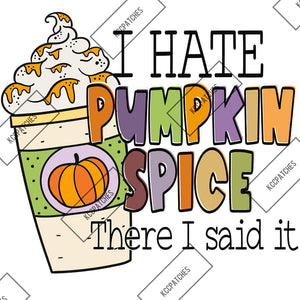 I Hate Pumpkin Spice