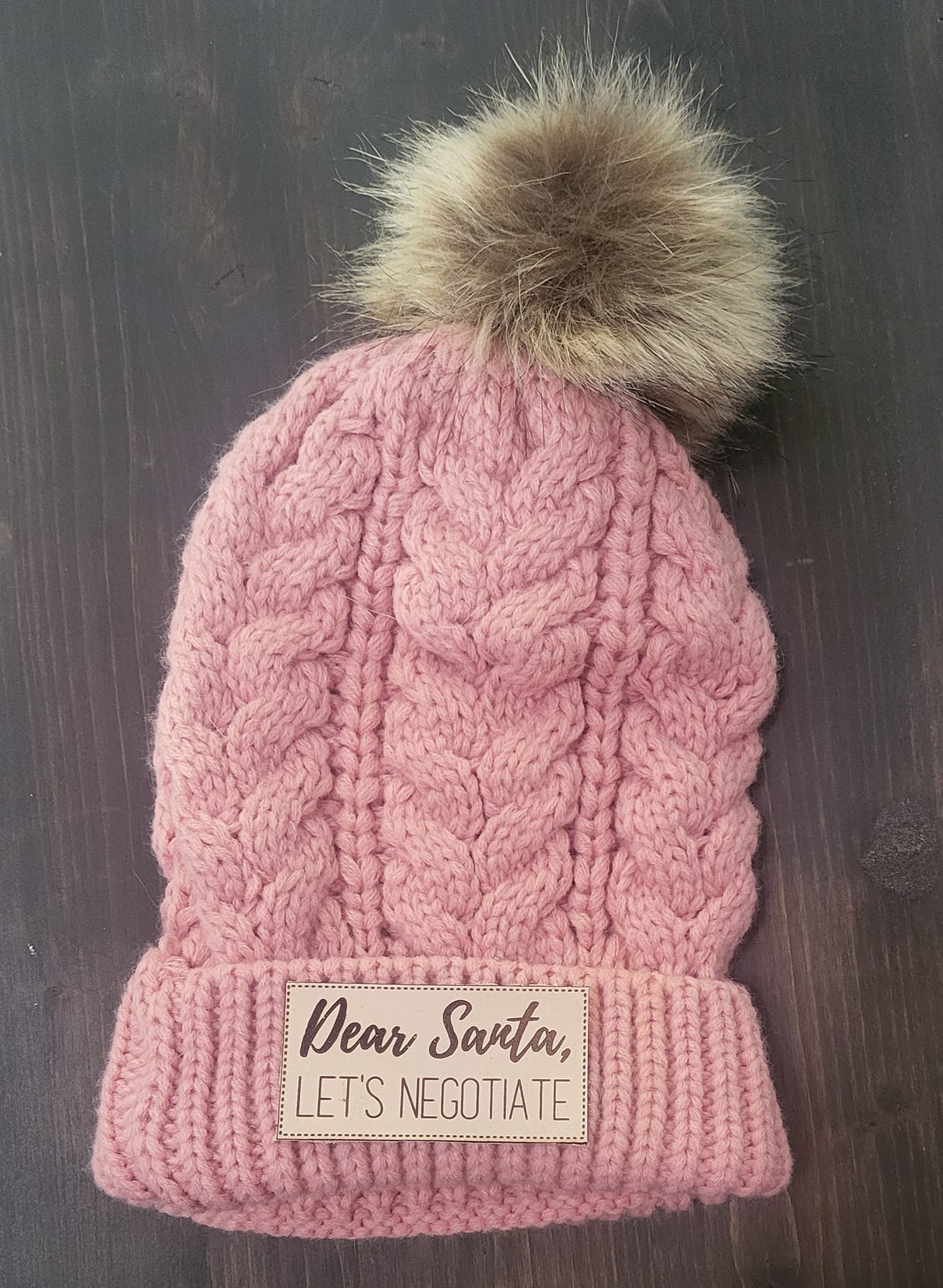 Dear Santa (PATCH ONLY-LEATHER)