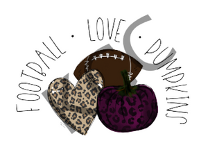 Football Love Pumpkins