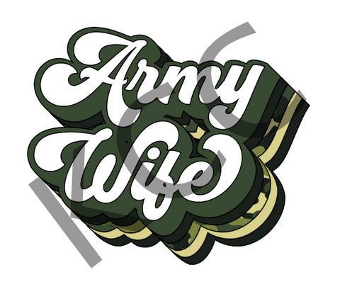 Army Wife (Green)