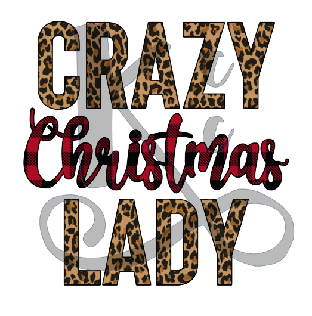 Crazy Christmas Lady