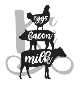 Eggs Bacon Milk