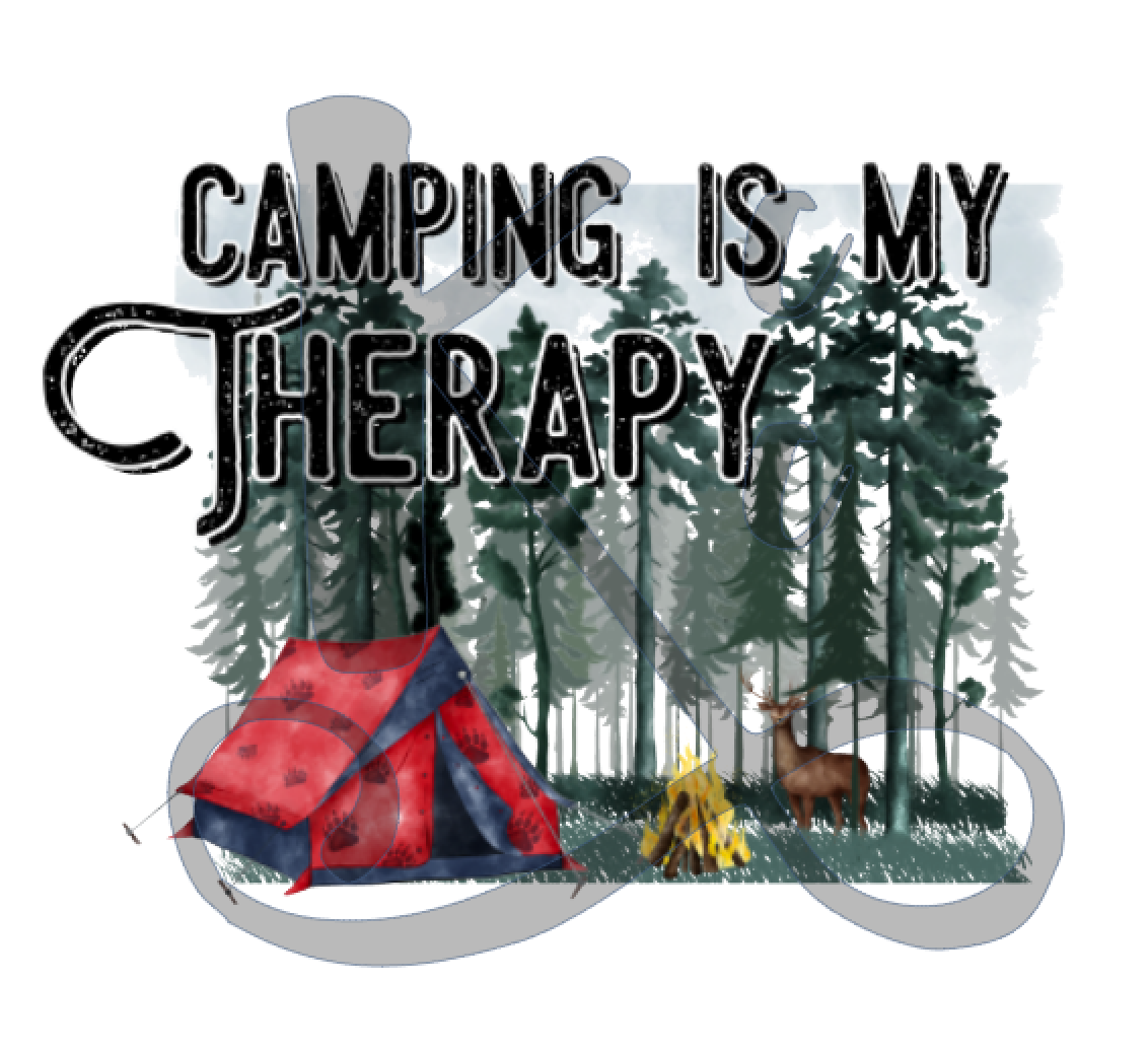 Camping Is My Therapy