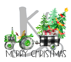 Merry Christmas Tractor