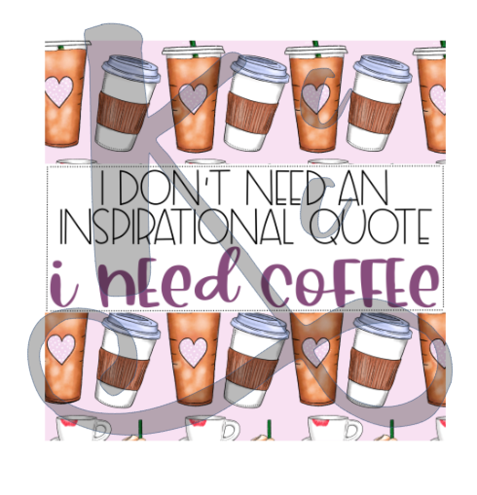 I Need Coffee