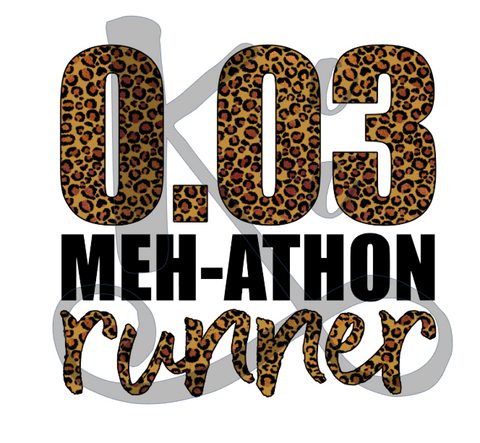 Meh-Athon Runner