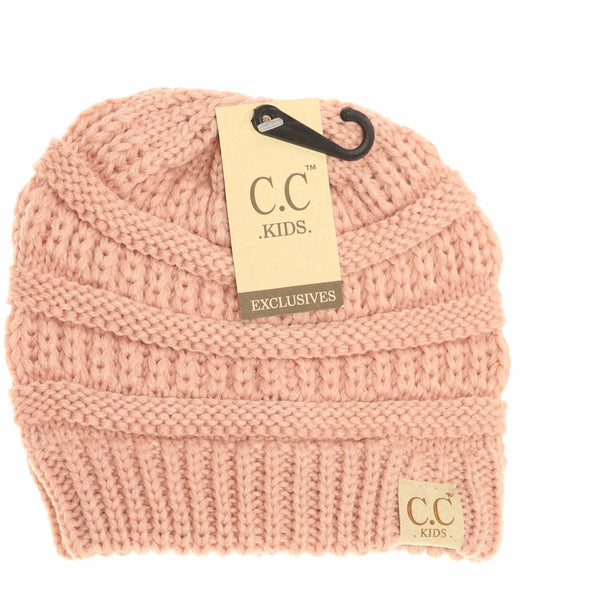 Kids Solid CC Beanie- YJ847KIDS
