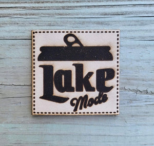 Lake Mode Leather Patch
