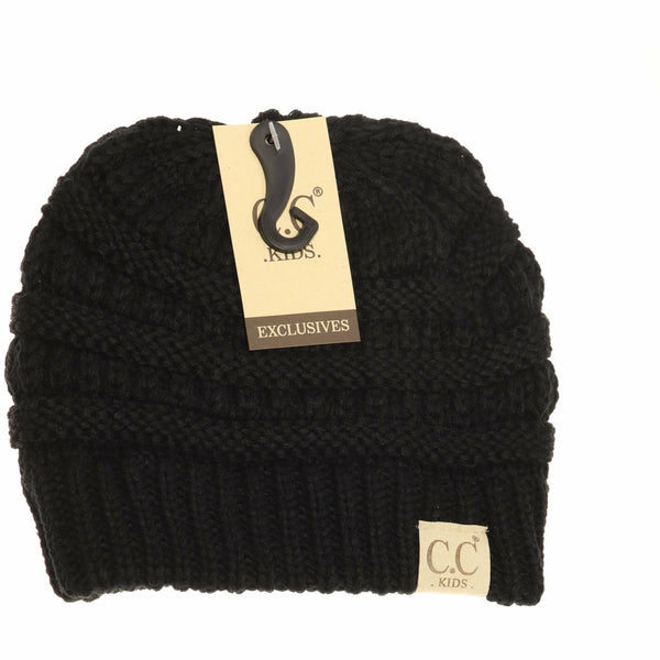 Kids Solid CC Beanie- YJ847KIDS