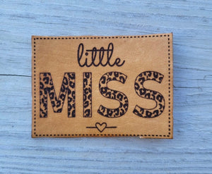 Little Miss Leather Patch