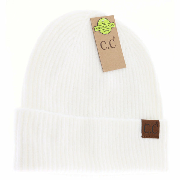Unisex Soft Ribbed Cuff C.C. Beanie- HAT2075