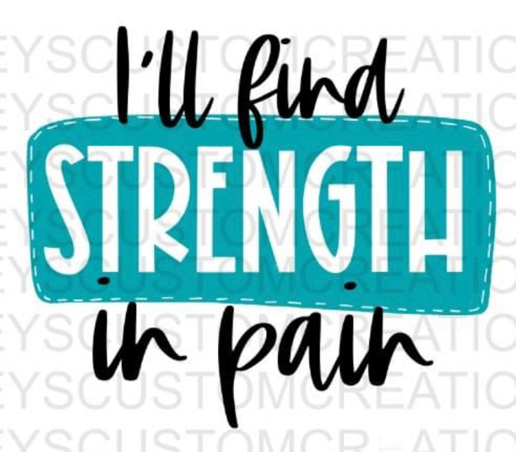I'll Find Strength in Pain
