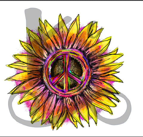Peace Sunflower