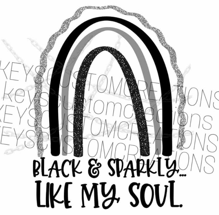 Black And Sparkly Like My Soul