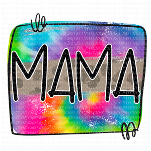 Mama/Mini Rainbow Tye-dye