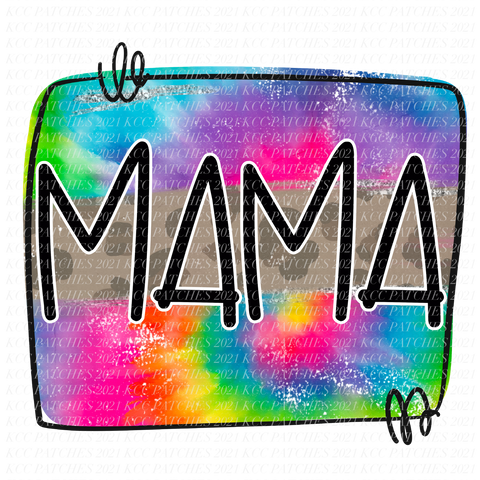 Mama/Mini Rainbow Tye-dye