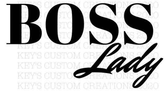 Boss Lady/ Mini Boss