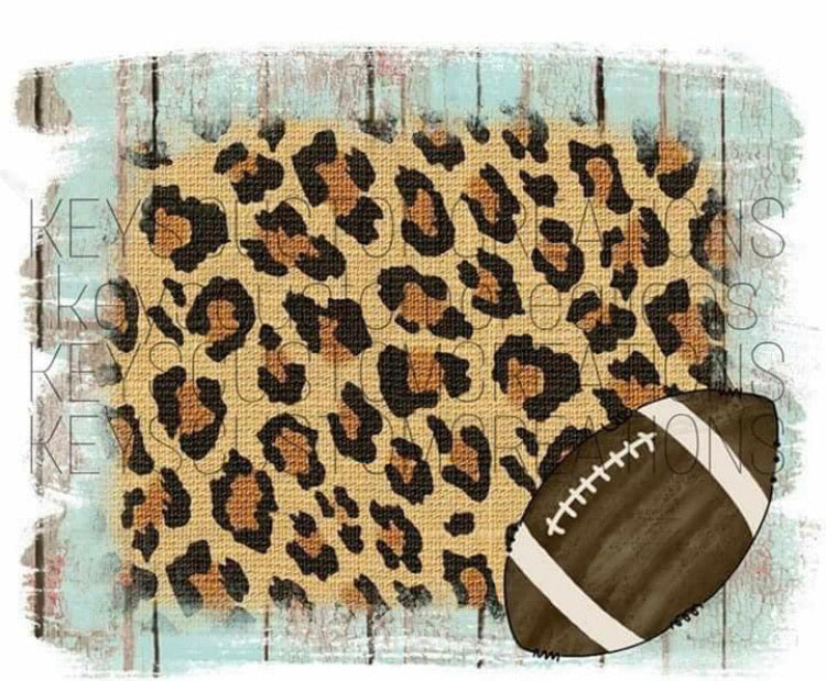 Football Leopard Background