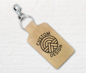 Custom Leather Keychain