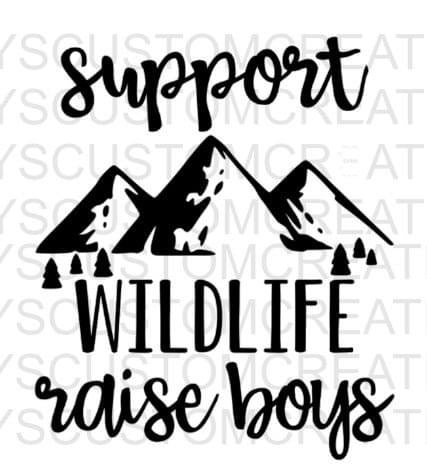 Support Wildlife Raise Boys