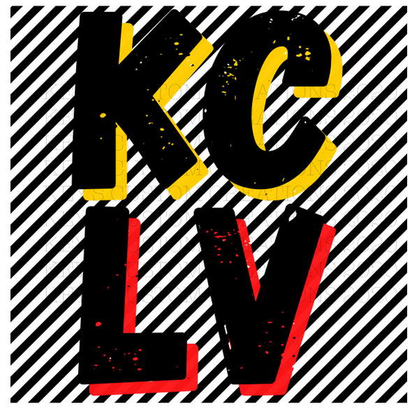 KC LV Stripes