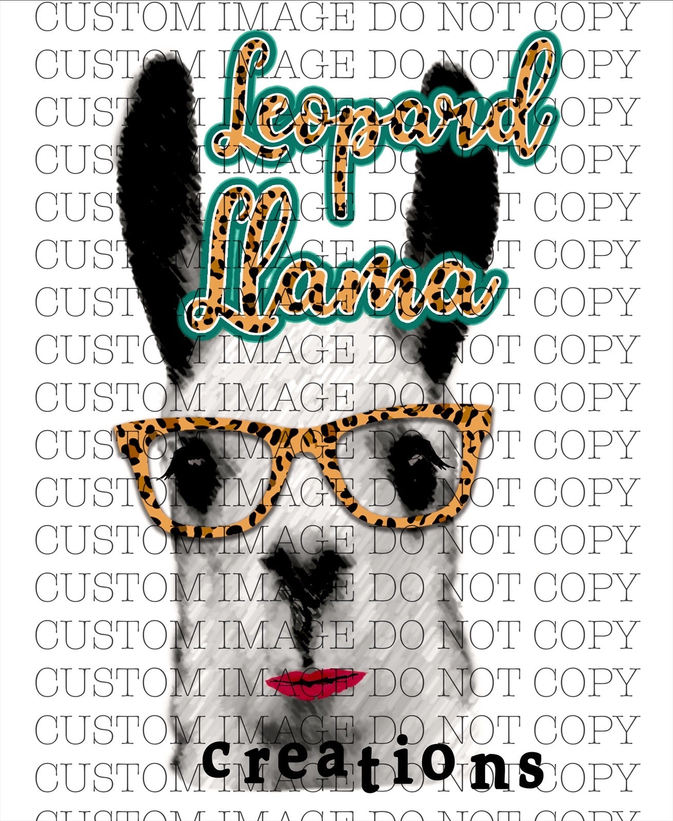 Leopard Llama Custom