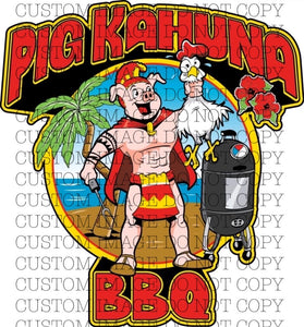 Pig Kahuna BBQ Custom