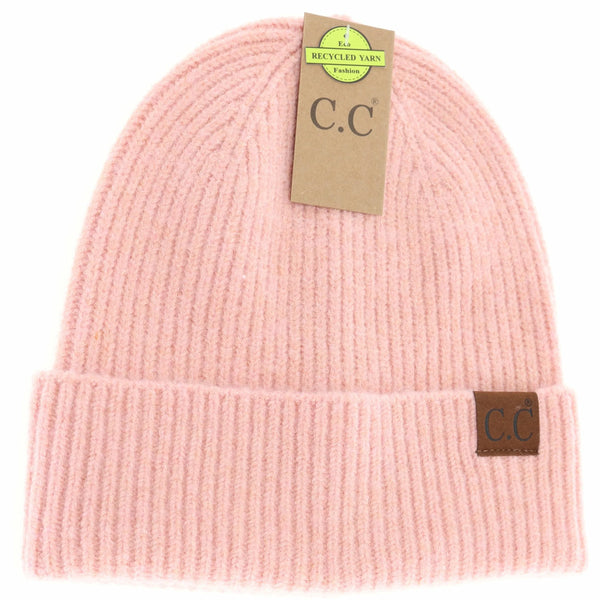 Unisex Soft Ribbed Cuff C.C. Beanie- HAT2075