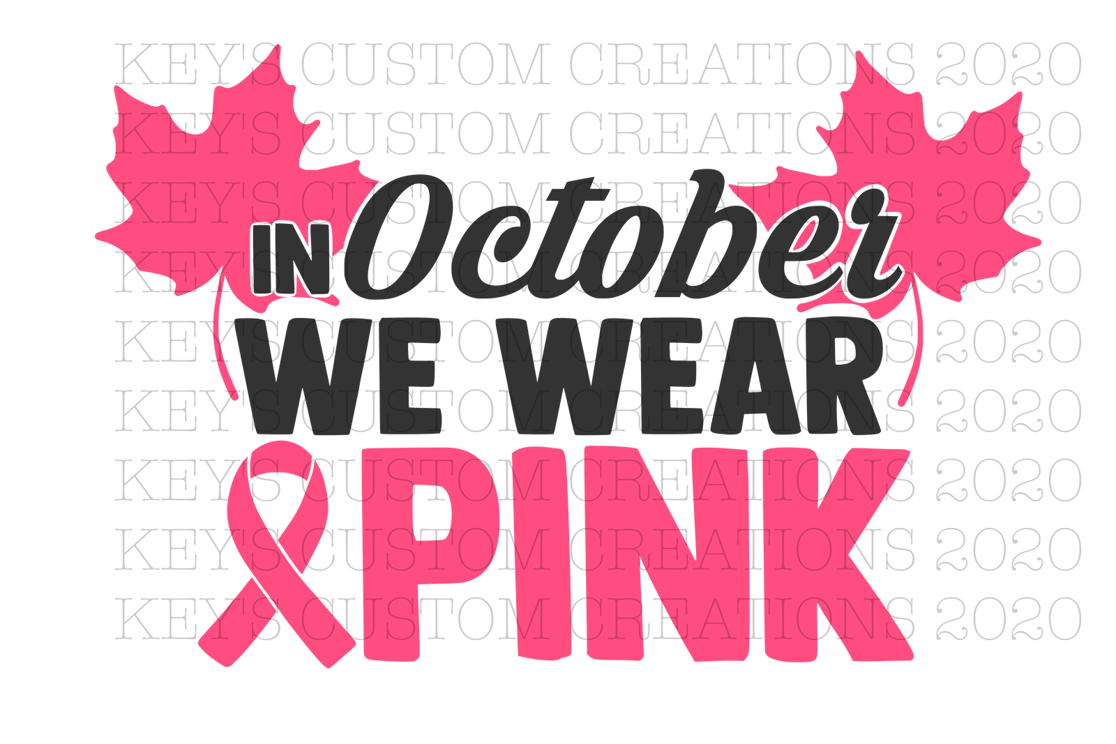 In October We Wear Pink