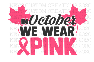 In October We Wear Pink