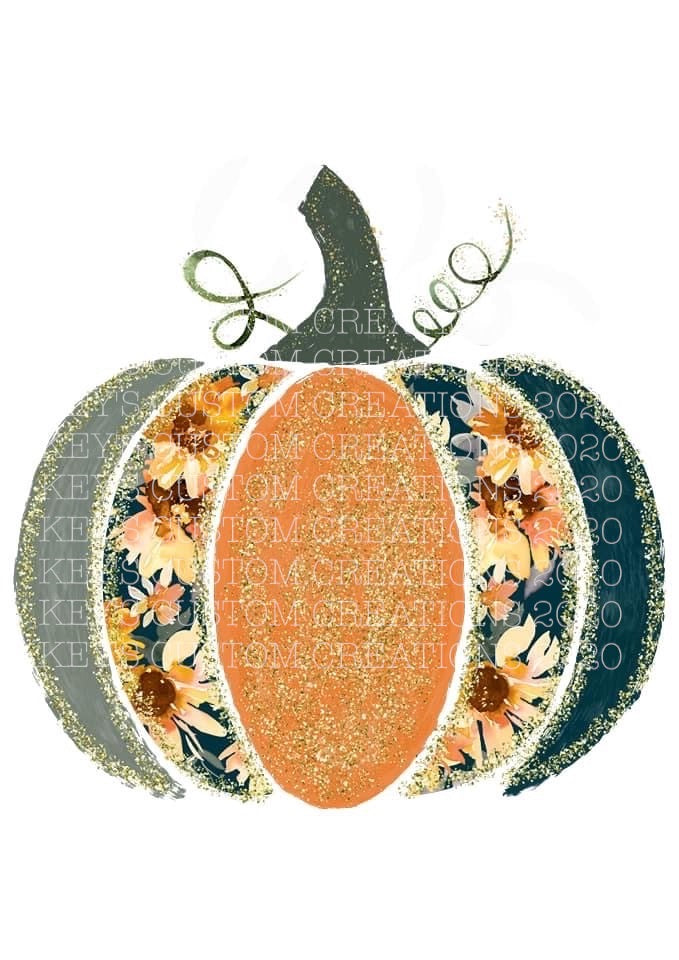 Glitter Pumpkin