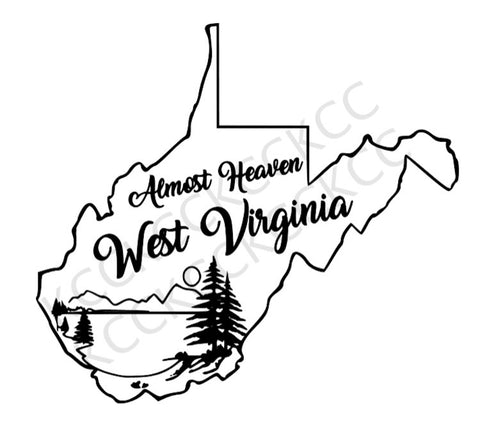 Almost Heaven West Virginia (WV ONLY)
