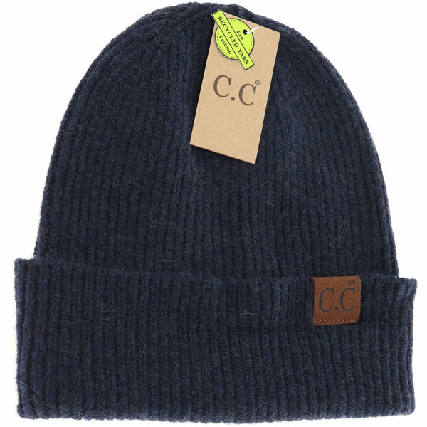Unisex Soft Ribbed Cuff C.C. Beanie- HAT2075