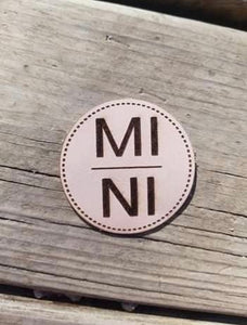 MINI Leather Patch (Small-2in.)