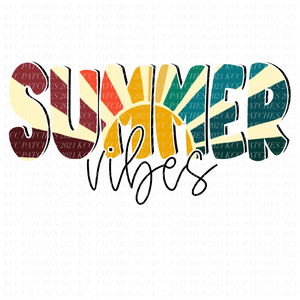 Summer Vibes (Retro Sun Rays)