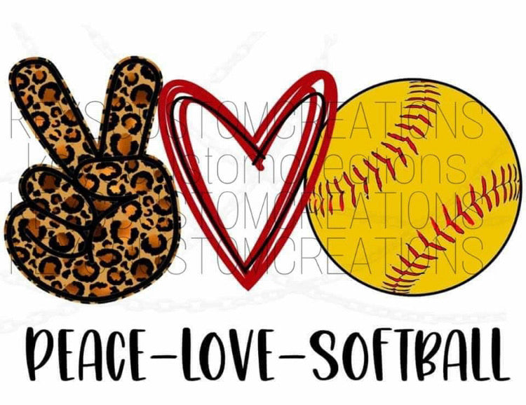 Peace, Love, Softball