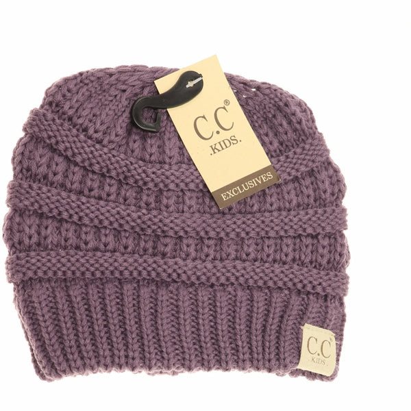 Kids Solid CC Beanie- YJ847KIDS