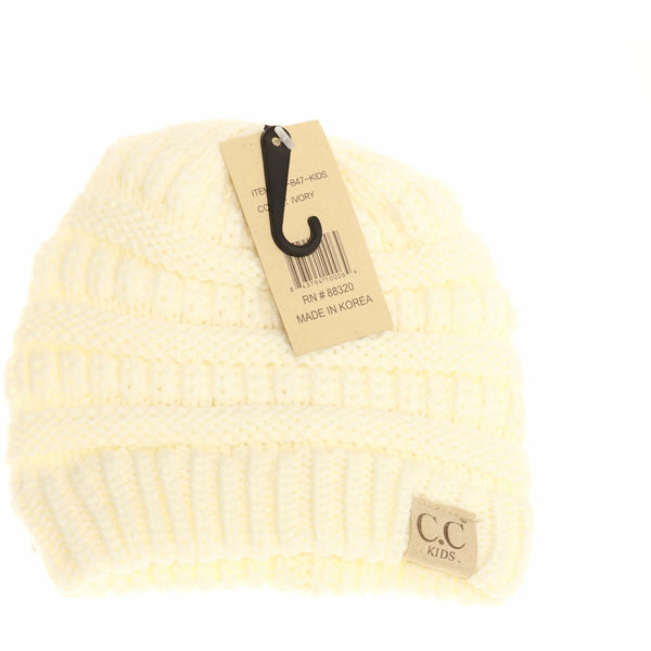 Kids Solid CC Beanie- YJ847KIDS