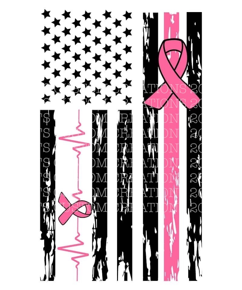 Breast Cancer Flag