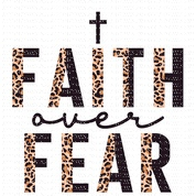 Faith Over Fear (Leopard)