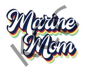 Marine Mom (Blue)