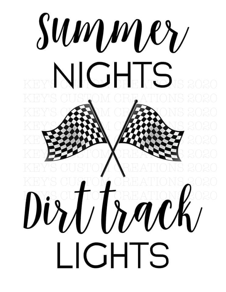 Summer Nights Dirt Track Lights