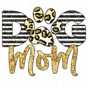 Dog Mom (Gold Leopard)