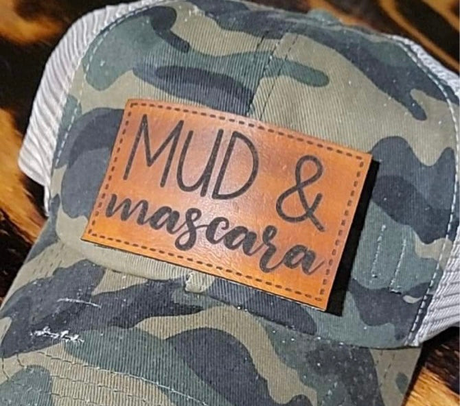 Mud and Mascara Leather Patch