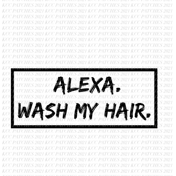 Alexa/ Siri Wash My Hair